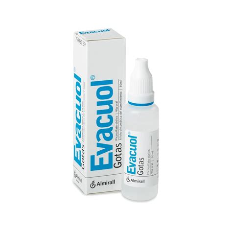 efacol|Evacuol gotas 30 ml